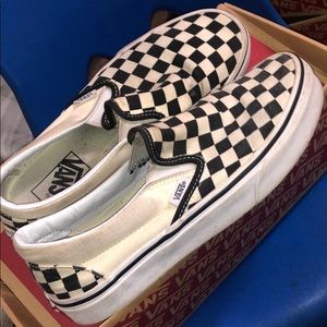 Checkered vans
